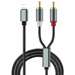 Applen ja 2rca Lotus -kaapelin äänikaapeli kaiutin äänenvahvistin iPhone matkapuhelinlinkki parempi äänikaapeli hinta ja tiedot | Koteloiden lisätarvikkeet | hobbyhall.fi