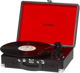 Denver VPL-120 Black hinta ja tiedot | Vinyylilevysoittimet ja gramofonit | hobbyhall.fi