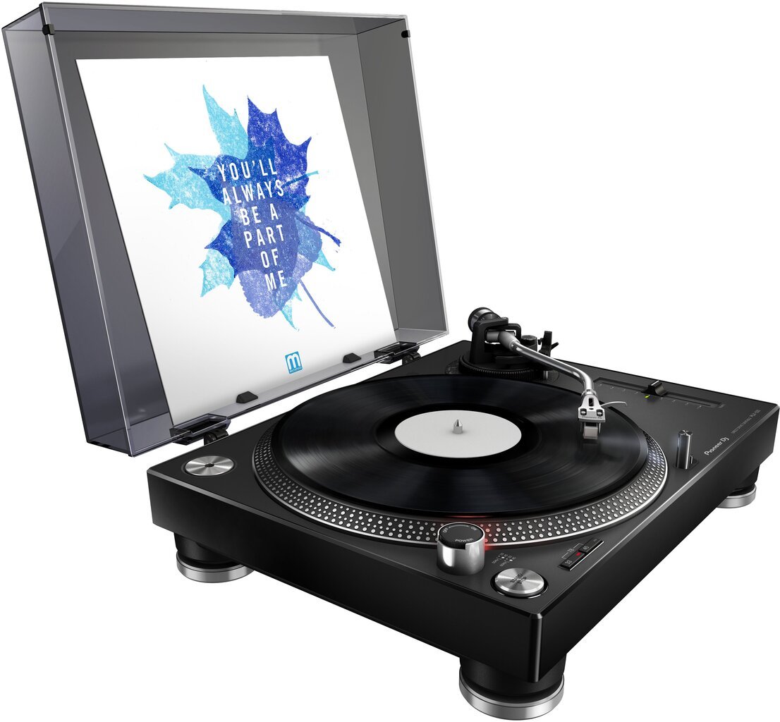 Pioneer DJ PLX-500-K -vinyylilevysoitin hinta ja tiedot | Vinyylilevysoittimet ja gramofonit | hobbyhall.fi