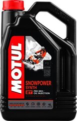 Öljy Motul Snowpower SYNTH 2T, 4L hinta ja tiedot | Moottoriöljyt | hobbyhall.fi