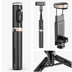 Langaton Bluetooth Selfie Stick Jatkettava Monopod kaukosäätimellä Huawei iPhone 13 Pro Max Xiaomi Phone Live Q12:lle hinta ja tiedot | Kameratarvikkeet | hobbyhall.fi