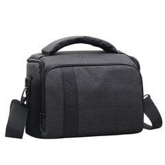 Vedenpitävä nailoninen videokameralaukku, yksiolkainen Messenger Bag DSLR-objektiivikotelo Sony Canon Nikon Blackille hinta ja tiedot | Kameratarvikkeet | hobbyhall.fi