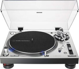 Gramofon Audio-Technica AT-LP140XP srebny hinta ja tiedot | Vinyylilevysoittimet ja gramofonit | hobbyhall.fi