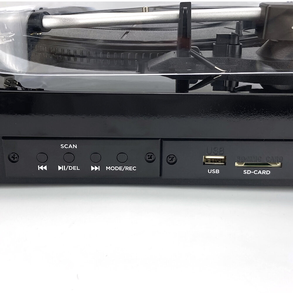 Aiwa GBTUR-120BK hinta ja tiedot | Vinyylilevysoittimet ja gramofonit | hobbyhall.fi