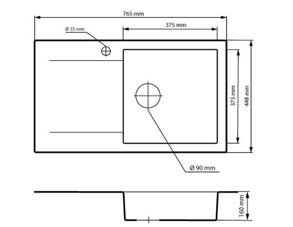 Pesuallas keittiön sekoitushana Granitan setti hinta ja tiedot | Keittiöaltaat | hobbyhall.fi