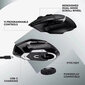 Logitech G502 X LIGHTSPEED Langaton pelihiiri 25600 DPI Hero Optinen anturi Bluetooth-hiiret 13 näppäintä USB-C Windows macOS:lle hinta ja tiedot | Hiiret | hobbyhall.fi