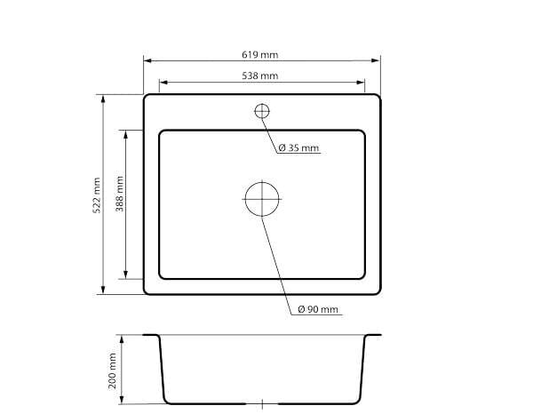 Pesuallas keittiön sekoitushana Granitan setti hinta ja tiedot | Keittiöaltaat | hobbyhall.fi