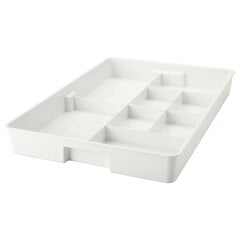 Box insert IKEA KUGGIS 002.802.08, 8 lokeroa, valkoinen hinta ja tiedot | Säilytyslaatikot ja -korit | hobbyhall.fi