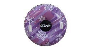 Puhallettavat kelkat Funit Froze, violetti, 102 cm hinta ja tiedot | Pulkat, liukurit ja kelkat | hobbyhall.fi