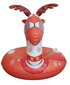 Puhallettavat kelkat Funit Deer, ruskeat, 101x82x77 cm hinta ja tiedot | Pulkat, liukurit ja kelkat | hobbyhall.fi