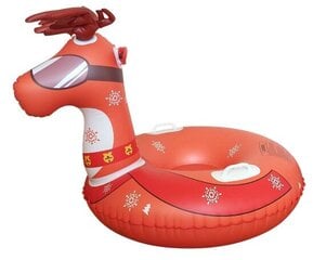 Puhallettavat kelkat Funit Deer, ruskeat, 101x82x77 cm hinta ja tiedot | Pulkat, liukurit ja kelkat | hobbyhall.fi