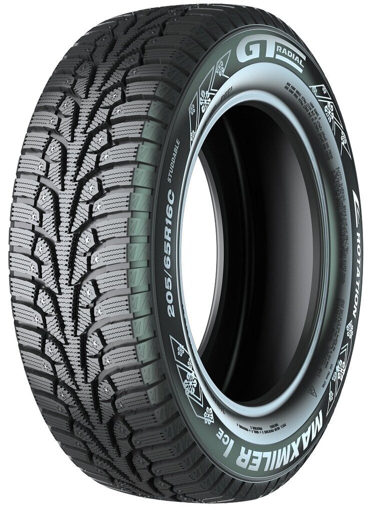 GT Radial MaxMiler Ice 215/65R16C 109/107 R nastoitettu hinta ja tiedot | Talvirenkaat | hobbyhall.fi