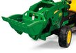 Akkukäyttöinen John Deere -kaivurikuormaaja, 12V hinta ja tiedot | Lasten sähköautot | hobbyhall.fi