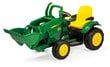 Akkukäyttöinen John Deere -kaivurikuormaaja, 12V hinta ja tiedot | Lasten sähköautot | hobbyhall.fi