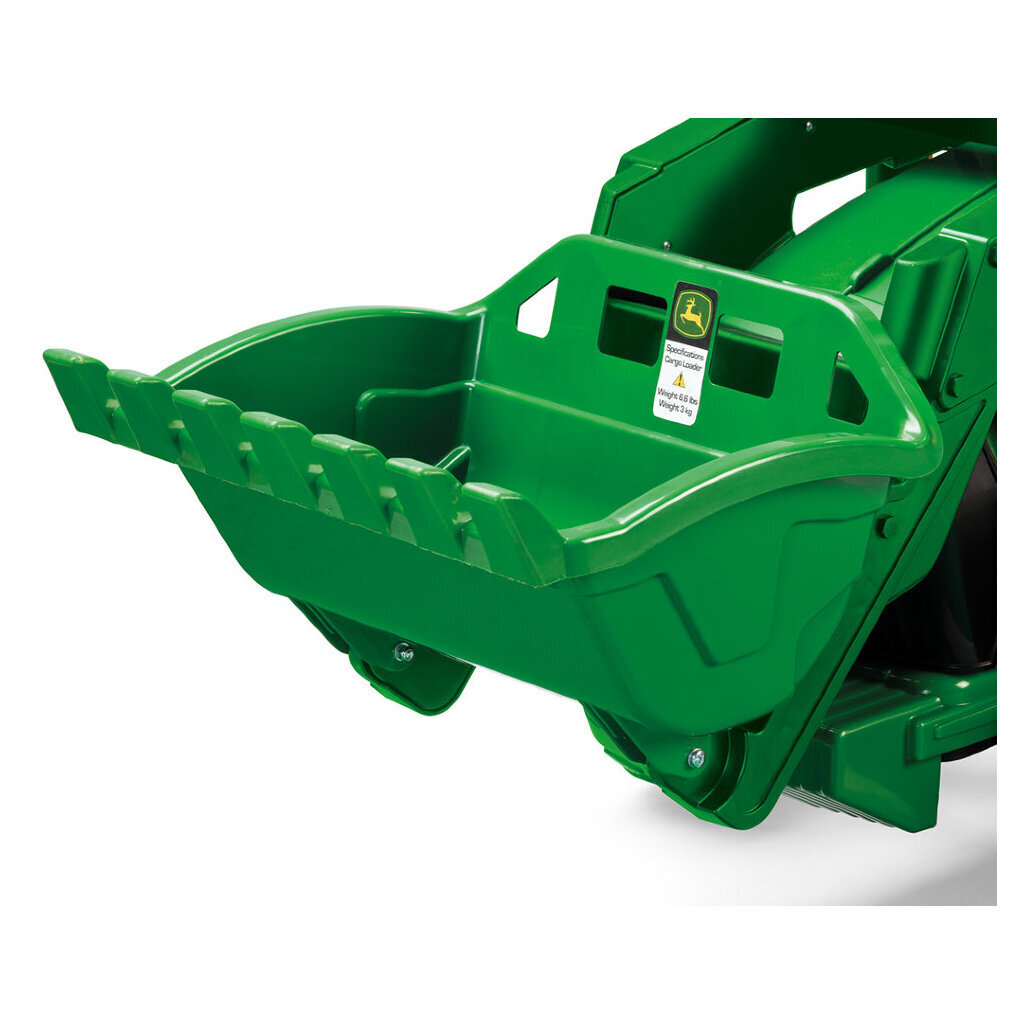 Akkukäyttöinen John Deere -kaivurikuormaaja, 12V hinta ja tiedot | Lasten sähköautot | hobbyhall.fi