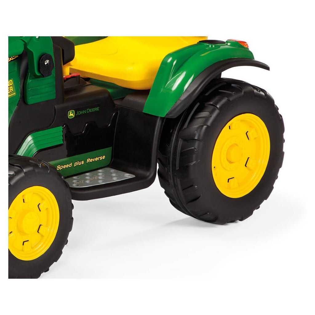 Akkukäyttöinen John Deere -kaivurikuormaaja, 12V hinta ja tiedot | Lasten sähköautot | hobbyhall.fi