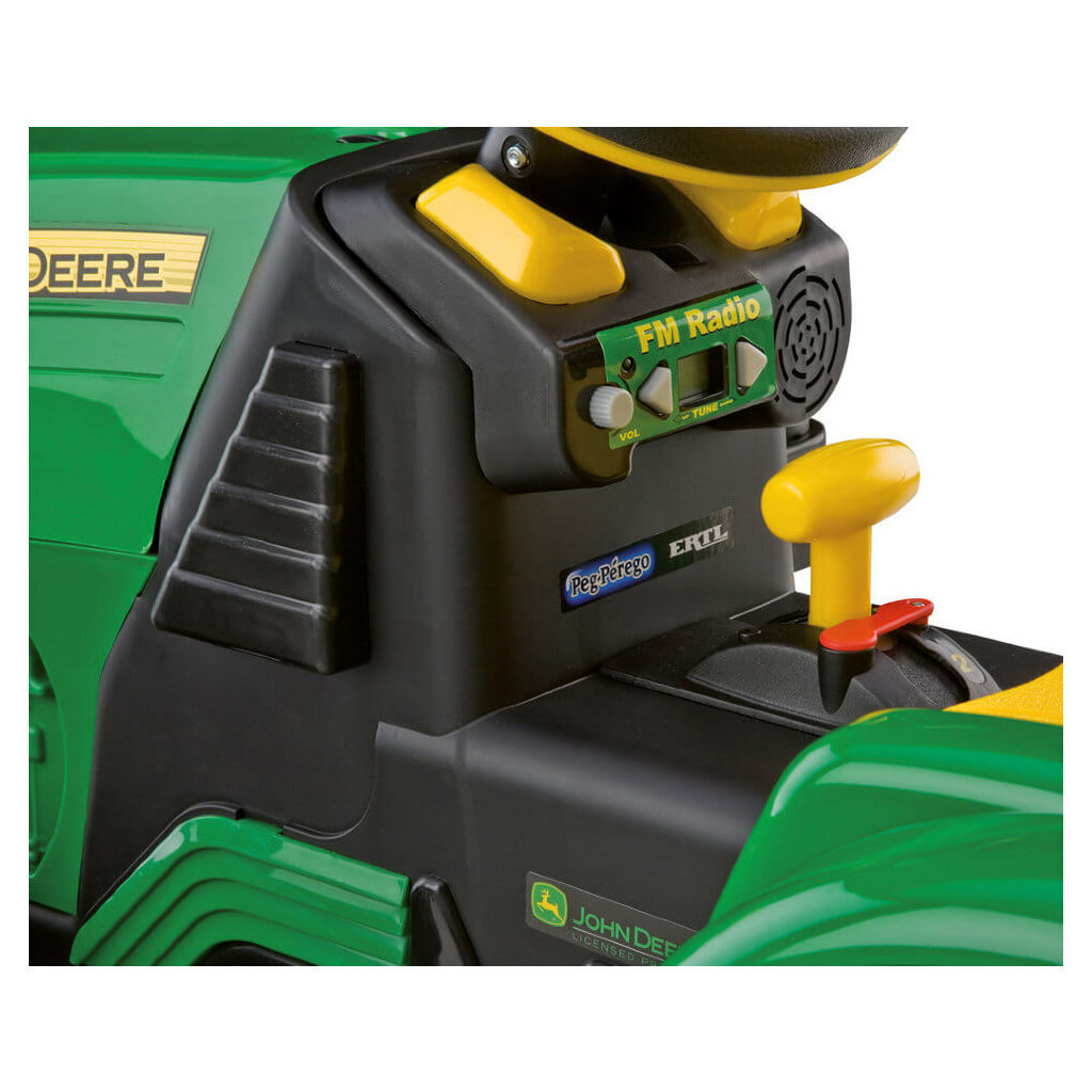 Akkukäyttöinen John Deere -kaivurikuormaaja, 12V hinta ja tiedot | Lasten sähköautot | hobbyhall.fi