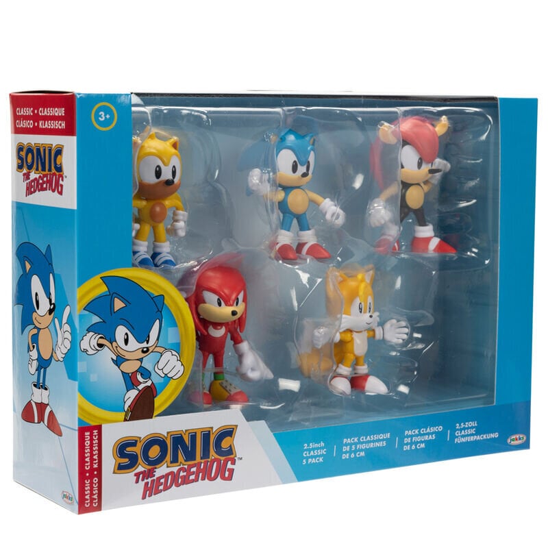 Sonic the Hedgehog -figuurit 5 kpl 6 cm hinta ja tiedot | Pelien oheistuotteet | hobbyhall.fi