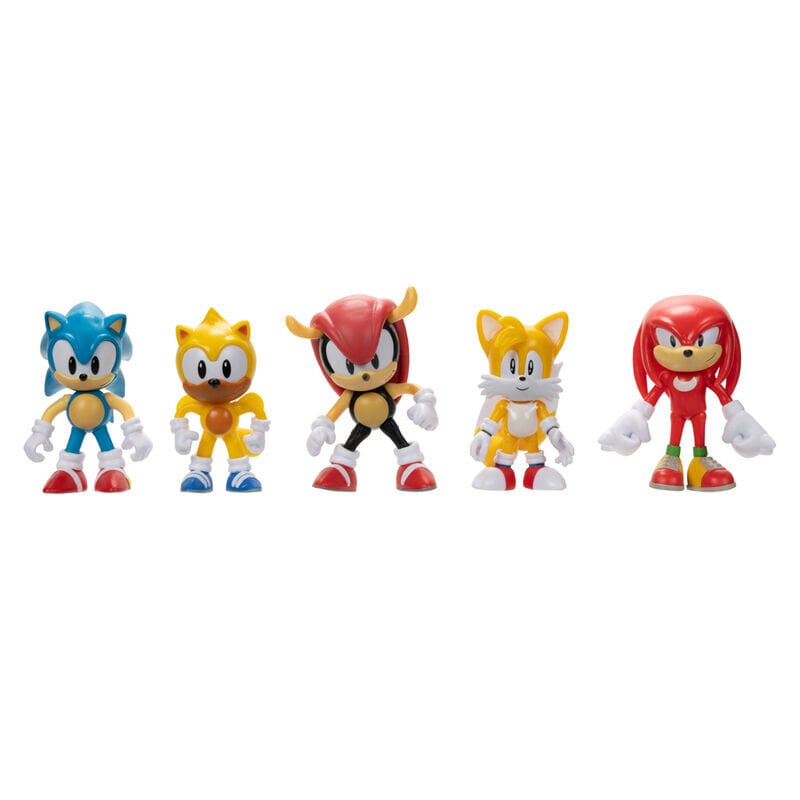 Sonic the Hedgehog -figuurit 5 kpl 6 cm hinta ja tiedot | Pelien oheistuotteet | hobbyhall.fi