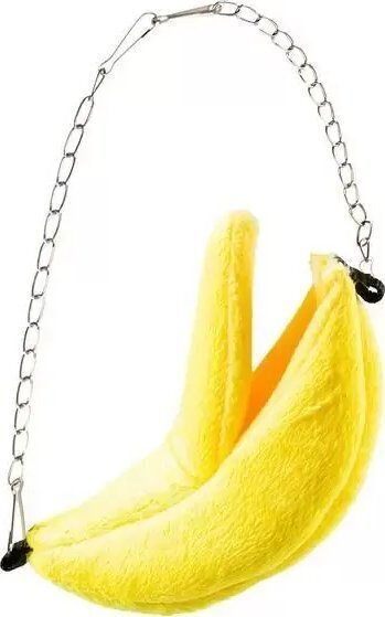 Toy Duvo+ Banana, keltainen hinta ja tiedot | Pieneläinten häkit ja tarvikkeet | hobbyhall.fi