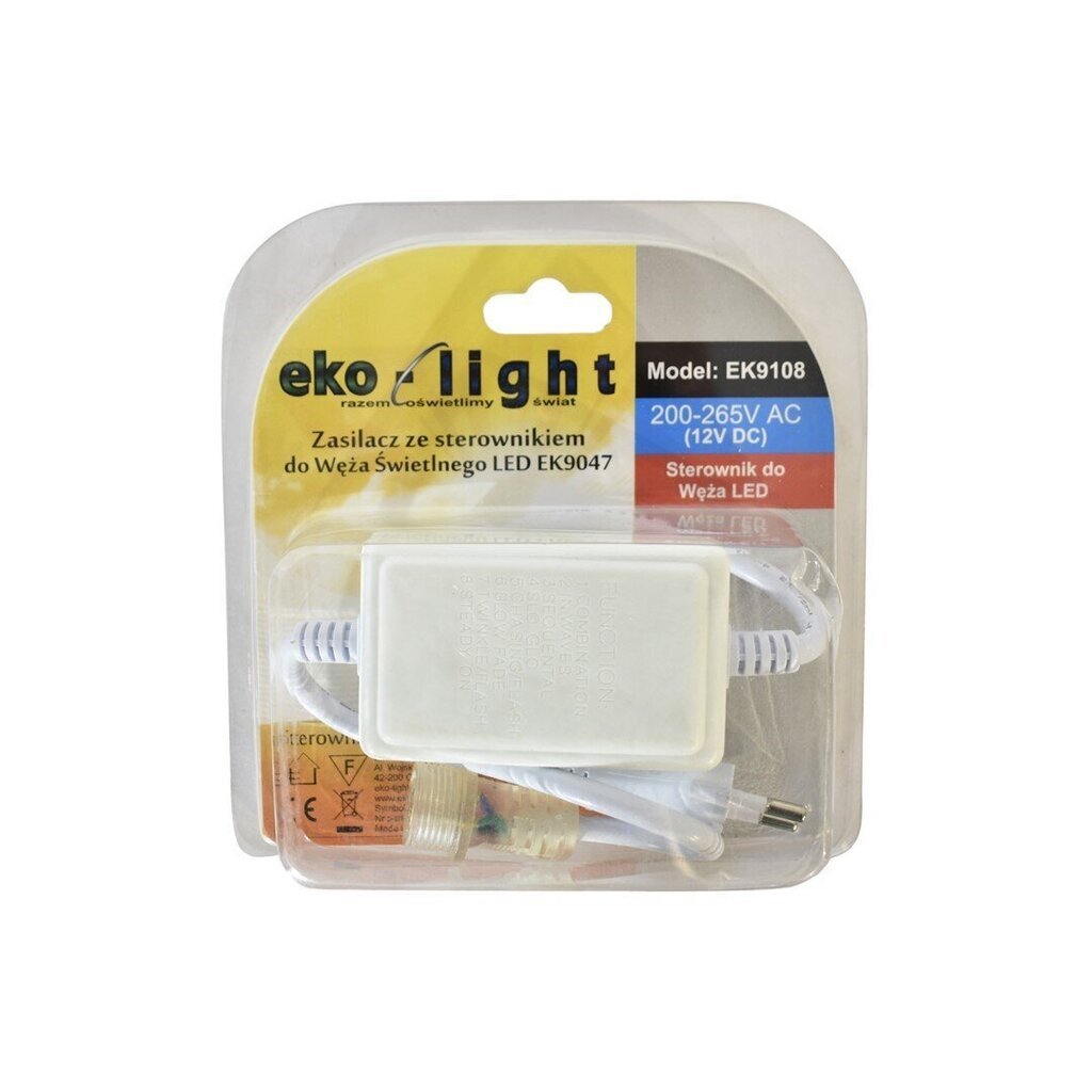 Eko-Light Virtajohto LED RGB -ohjaimella hinta ja tiedot | Puutarha- ja ulkovalot | hobbyhall.fi