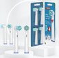 Sähköhammasharjan pää Oral-B YM-EB50 4TK CROSSACTION hinta ja tiedot | Sähköhammasharjan vaihtoharjat | hobbyhall.fi