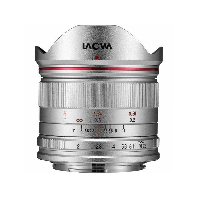 Laowa Lens C-Dreamer Kevyt 7,5 mm f/2.0 Micro 4/3 -objektiiville (hopea) hinta ja tiedot | Objektiivit | hobbyhall.fi