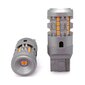 W21W LED-lamppu 7440 12-24V virheetön oranssi 2000lm, 1 kpl. hinta ja tiedot | Polttimot | hobbyhall.fi