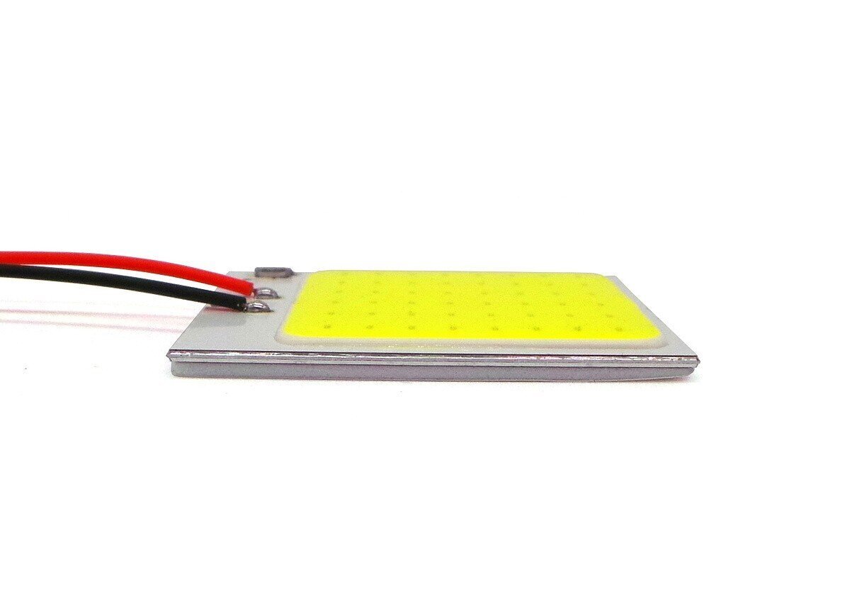 40x35 LED COB paneeli 12V W5W, C5W, BA9S, T10, SV8.5, T4W 600lm, 1 kpl. hinta ja tiedot | Polttimot | hobbyhall.fi