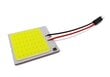 40x35 LED COB paneeli 12V W5W, C5W, BA9S, T10, SV8.5, T4W 600lm, 1 kpl. hinta ja tiedot | Polttimot | hobbyhall.fi