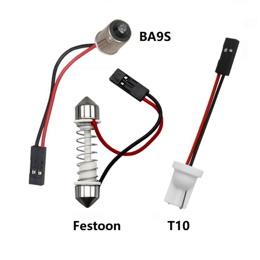 Paneeli 1 LED 12V W5W, C5W, BA9S, T10, SV8.5, T4W Canbus, 950lm, 1 kpl. hinta ja tiedot | Polttimot | hobbyhall.fi