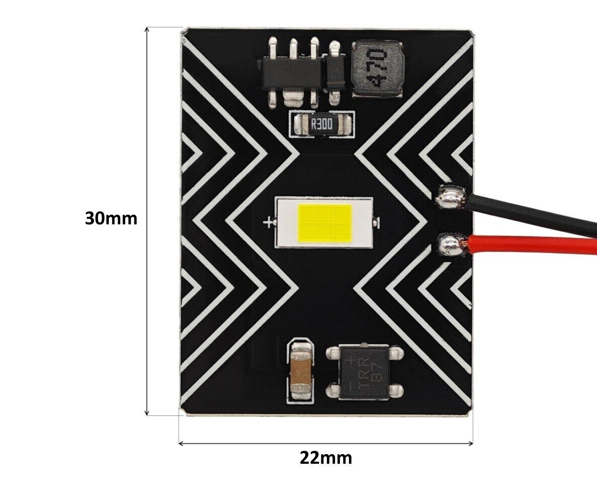 Paneeli 1 LED 12V W5W, C5W, BA9S, T10, SV8.5, T4W Canbus, 950lm, 1 kpl. hinta ja tiedot | Polttimot | hobbyhall.fi