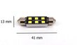 LED-lamppu SV8.5, C10W 12-24V canbus, 41mm 220lm, 1 kpl. hinta ja tiedot | Polttimot | hobbyhall.fi