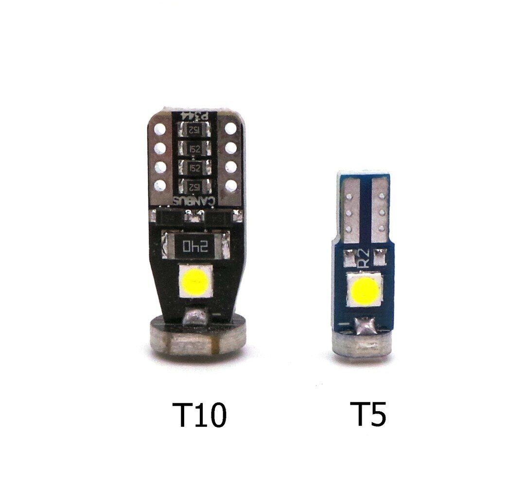 T5 LED-lamppu W1.2W 12V 100lm, 1 kpl. hinta ja tiedot | Polttimot | hobbyhall.fi