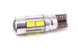 W5W LED T10 12V canbus 400lm, 1 kpl. hinta ja tiedot | Polttimot | hobbyhall.fi