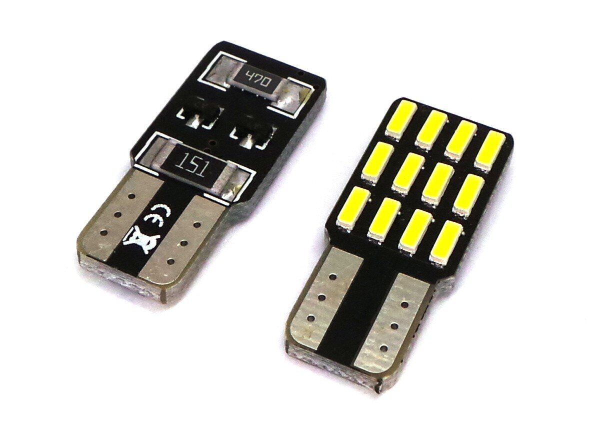 W5W LED T10 12V canbus 280lm, 1 kpl. hinta ja tiedot | Polttimot | hobbyhall.fi