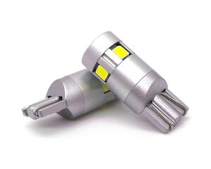 W5W LED-lamppu T10 12-24V canbus, 400lm, 1 kpl. hinta ja tiedot | Polttimot | hobbyhall.fi