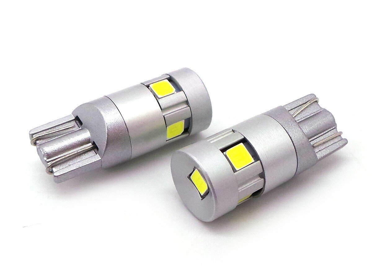 W5W LED-lamppu T10 12-24V canbus, 400lm, 1 kpl. hinta ja tiedot | Polttimot | hobbyhall.fi