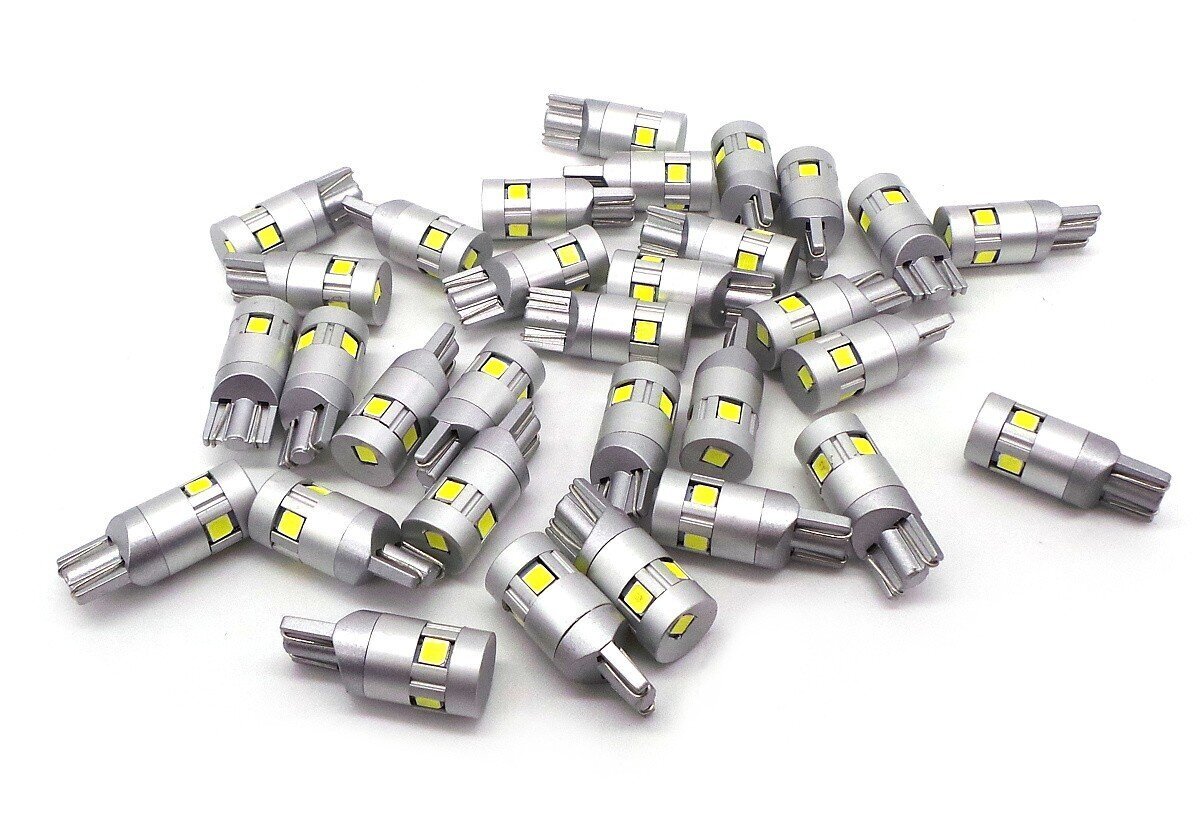 W5W LED-lamppu T10 12-24V canbus, 400lm, 1 kpl. hinta ja tiedot | Polttimot | hobbyhall.fi