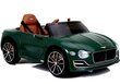 Lasten sähköauto Bentley, vihreä lakattu hinta ja tiedot | Lasten sähköautot | hobbyhall.fi