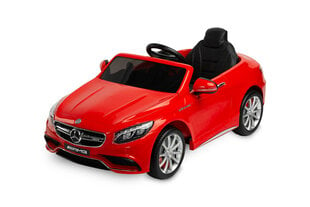 Caretero sähköauto Mercedes-Benz S63 AMG, punainen hinta ja tiedot | Toyz Lapset | hobbyhall.fi