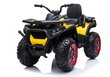 Sähköinen mönkijä lapsille Quad XMX607, keltainen, 3 vuotta + hinta ja tiedot | Lasten sähköautot | hobbyhall.fi