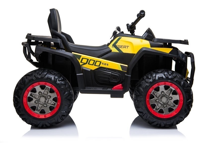 Sähköinen mönkijä lapsille Quad XMX607, keltainen, 3 vuotta + hinta ja tiedot | Lasten sähköautot | hobbyhall.fi