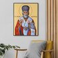 Maalaa oma mestariteos kehykselle Oh Art!, Pyhä Nikolaus 40x50 cm hinta ja tiedot | Maalaa numeroiden mukaan | hobbyhall.fi