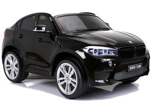 BMW X6 lasten sähköauto, musta hinta ja tiedot | Lasten sähköautot | hobbyhall.fi