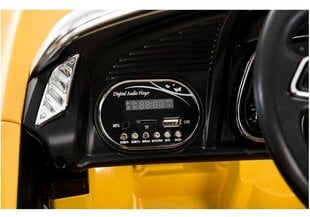 Lasten sähköinen urheiluauto Audi R8 Spyder, keltainen hinta ja tiedot | Lasten sähköautot | hobbyhall.fi