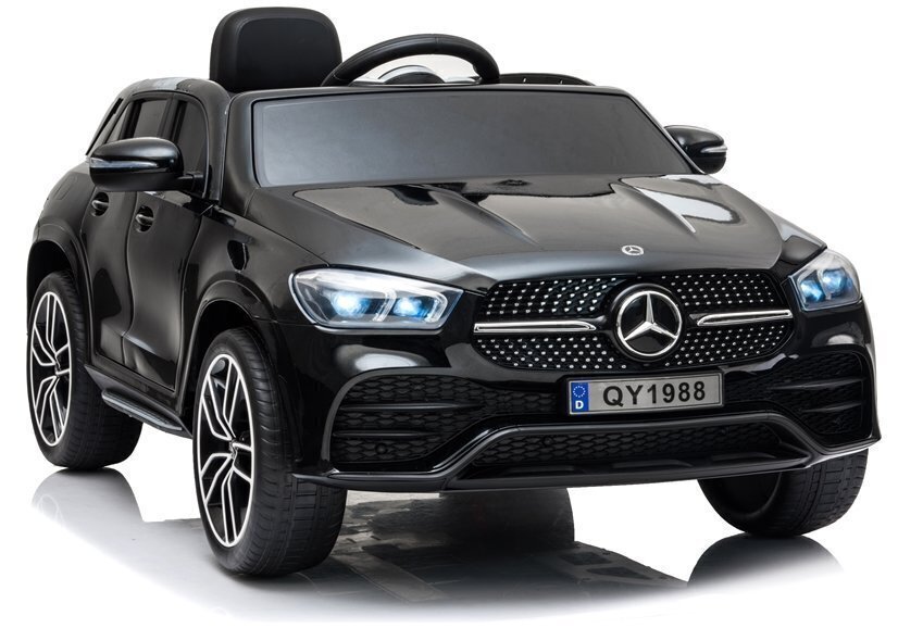 Mercedes GLE450 sähköinen maastoauto, musta hinta ja tiedot | Lasten sähköautot | hobbyhall.fi