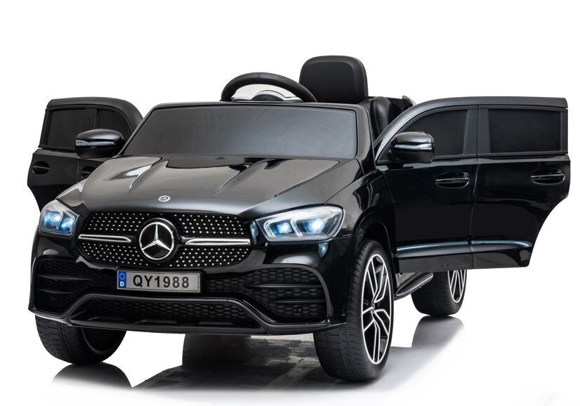 Mercedes GLE450 sähköinen maastoauto, musta hinta ja tiedot | Lasten sähköautot | hobbyhall.fi