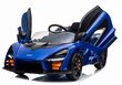 McLaren Senna lasten sähköavoauto, sininen hinta ja tiedot | Lasten sähköautot | hobbyhall.fi