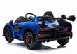 McLaren Senna lasten sähköavoauto, sininen hinta ja tiedot | Lasten sähköautot | hobbyhall.fi